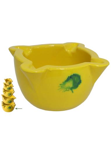 MORTERO AMARILLO 16CM 69131