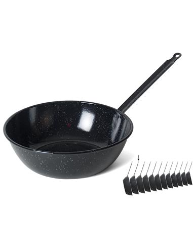 SARTEN HONDA ESMALTADA MANGO 34CM