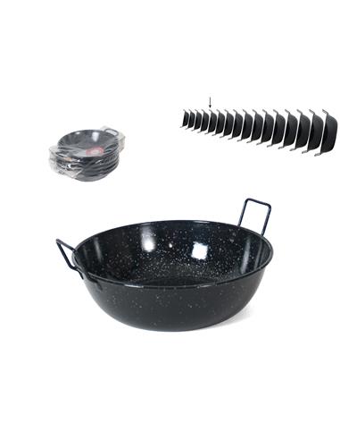 SARTEN NEGRA 2 ASAS 22CM 1.3L