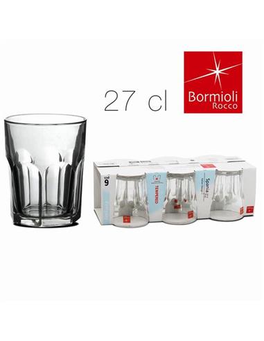 VASO AGUA SPANIA*6 27CL