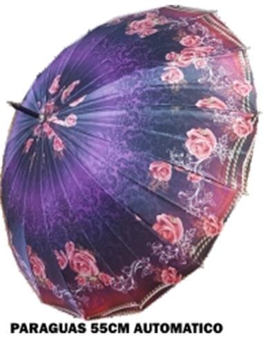 PARAGUAS 455 16V AUTOM 55CM ESTAMPADO
