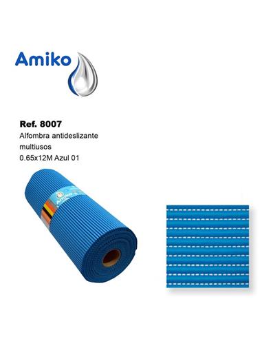 ALFOMBRA ANTIDESLIZANTE AZUL MULTIUSOS