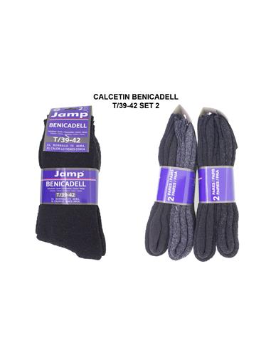 CALCETIN BENICADELL T.39-45*2UD