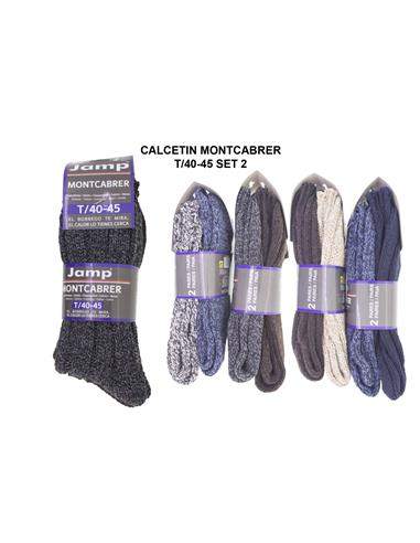 CALCETIN MONTCABRER T.40-45*2UD