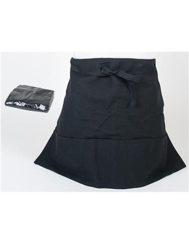 DELANTAL CAMARERO NEGRO 43706