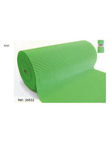 ROLLO ANTIDESLIZANTE VERDE CORTADO 65*1M