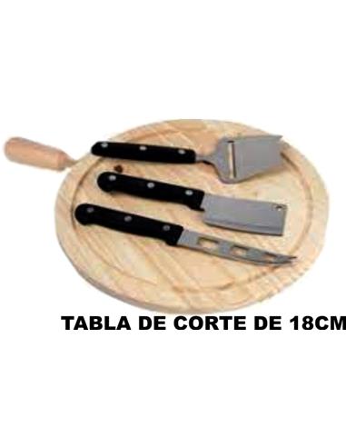TABLA MADERA 18CM