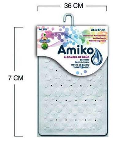 ALFOMBRA BAÑO 36X57 BL 25516