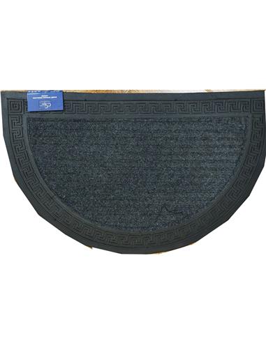 ALFOMBRA FELPUDO GOMA 40X60 SEMILUNA 37018
