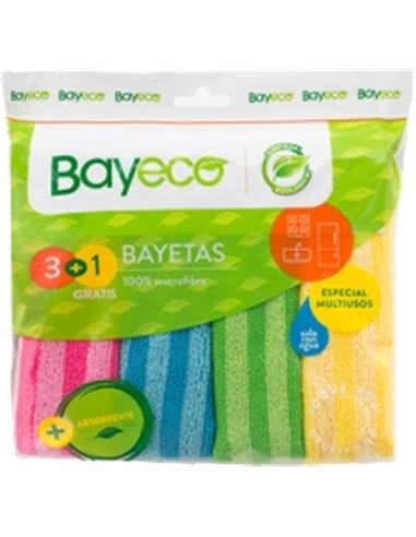 BAYETA MICROFIBRA BAYECO 3+1