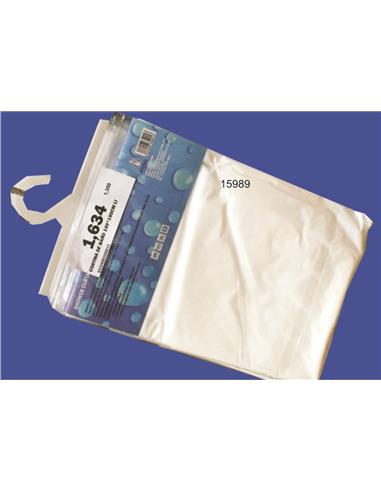 CORTINA DE BAÑO 140*180CM LISA MOD.OPALO