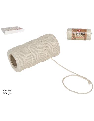 CUERDA ALGODON 55MT 80GR