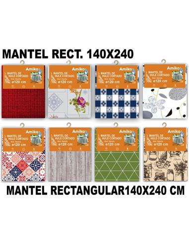 MANTEL C SURTIDOS 140*240CM 95755