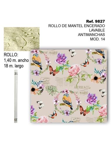 MANTEL ROLLO IMI PAJAROS FLOR