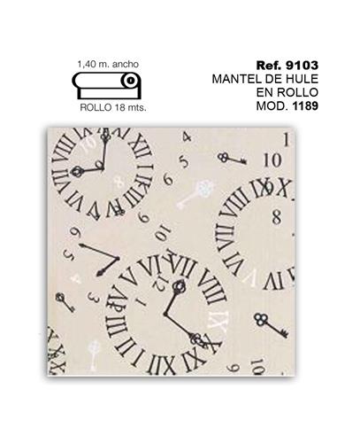 MANTEL ROLLO RELOJ 91030