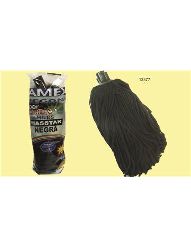 RECAMBIO MICROFIBRA HILOS MASSTAK NEGRA
