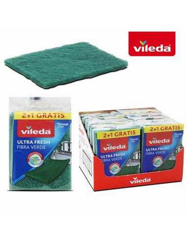 VILEDA ESTROPAJO VERDE 2+1 22977