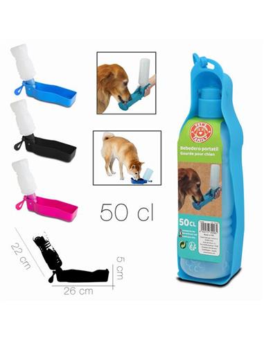 ANIMAL BEBEDERO PORTATIL 500ML