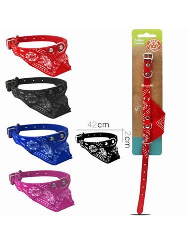 ANIMAL COLLAR PERRO C/PAÑUELO T.L 10245