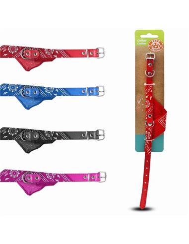 ANIMAL COLLAR PERRO C/PAÑUELO T.M 10238