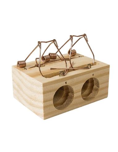 RATONERA DOBLE MEDIANA 12X8X6