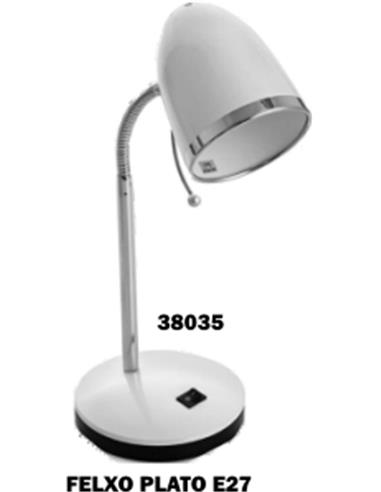  lampara FLEXO PLATA E27 00158