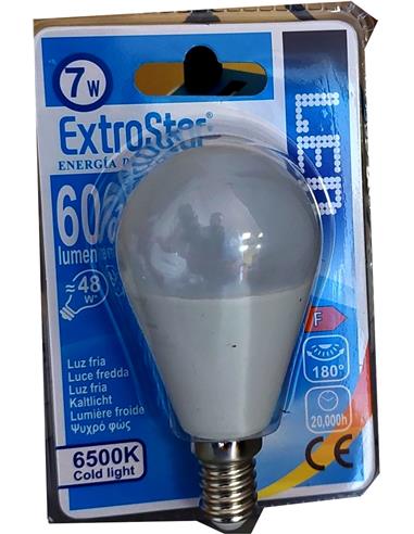 BOMBILLA BOLA LED G45 7WE14 EXTRASTAR.96012