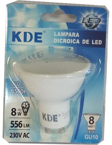 BOMBILLA GL  LED GU10 8W LUZ FRIA