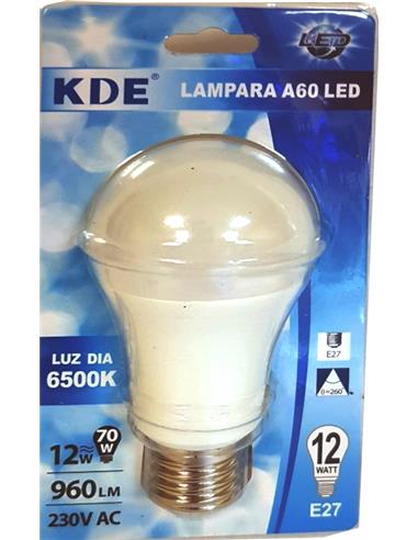 BOMBILLA GL LED ESTANDAR A60 12W E27 LUZ FRIA