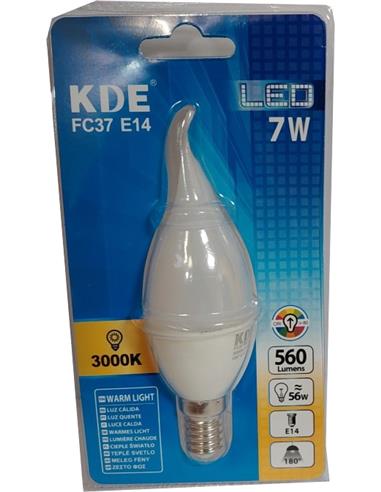 BOMBILLA GL VELA FANTASIA 8W E14 CALIDA