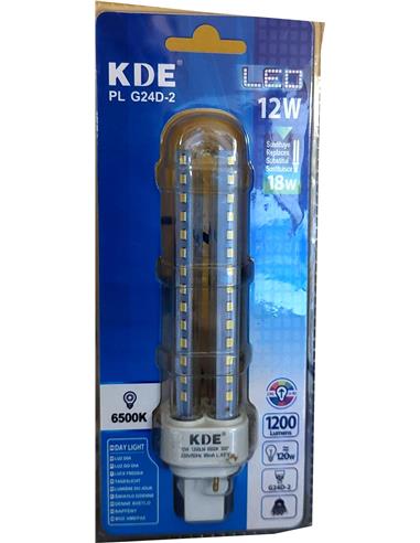 BOMBILLA LED PL 12W G24D-2 FRIA
