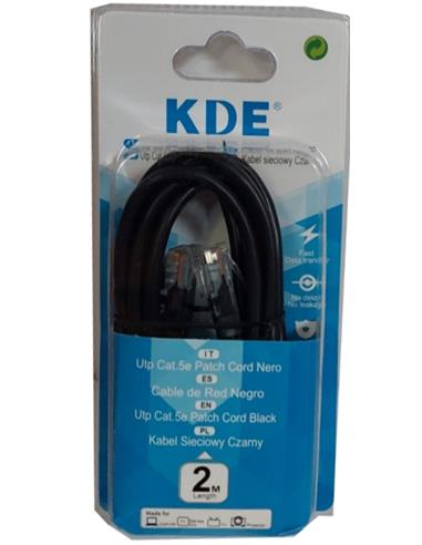 CABLE DE RED NEGRO 2M 04672