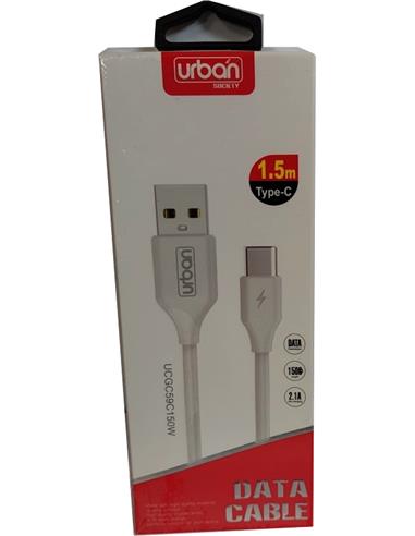 E CABLE TYPE C 1.5M BL 02852