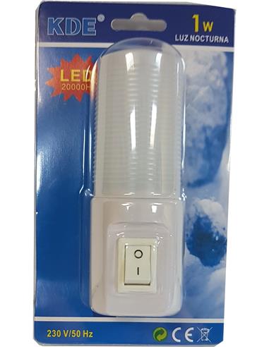 LUZ NOCTURNA GL LED 1W LUZ FRIA