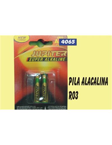 PILA R03 JUPITER ALCALINA BL2