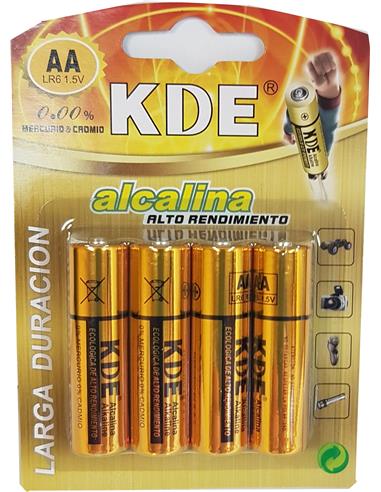 PILAS KDE ALCALINAS 1.5V LR6 AA