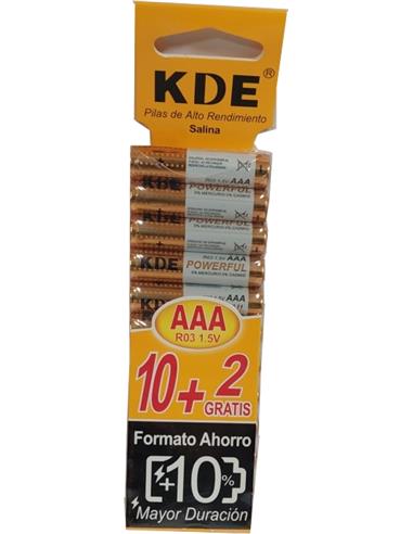 PILAS SALINAS R03 AAA