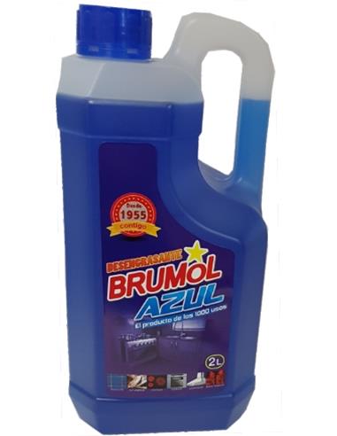 QUITAGRASAS BRUMOL AZUL 2L.