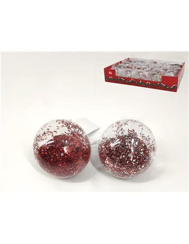 A BOLA ESPUMILLON  NT ROJO 6CM