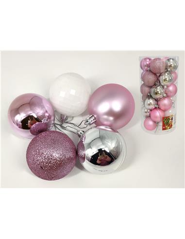 A BOLA NAVIDAD *30 POOL ROSA