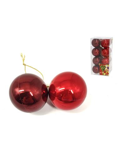 A BOLA NAVIDAD ROJO MIRROR*16