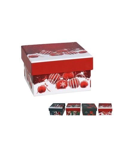 A CAJA REGALO CUADRADA XMAS