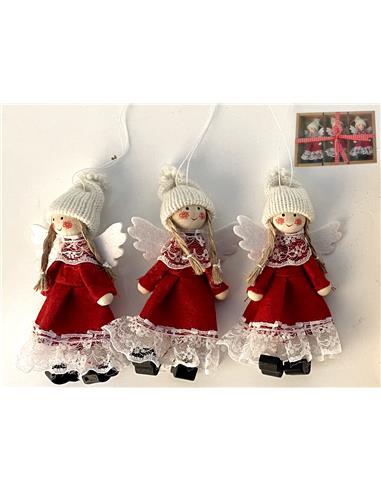 A COLGANTE ANGEL ROJO 51289