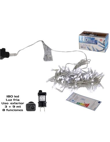 A LUCES GUIRNALDA 180 LED FRIA