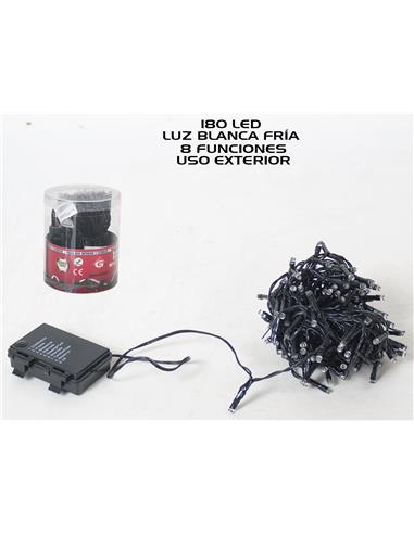 A LUCES  GUIRNALDA 180LED BL 12.5+0.5M 33140