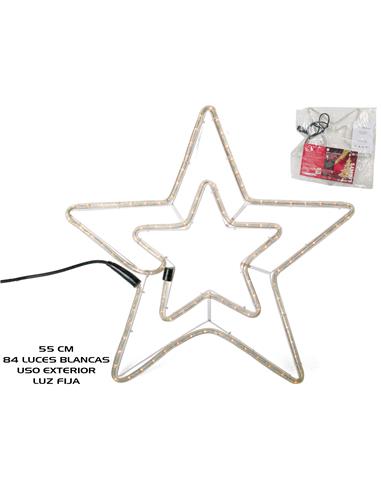 A LUCES ESTRELLA 84 BL EXT 55CM 95424