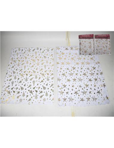 A MANTEL DEKOR ORO 140*230