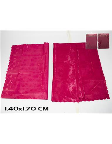 a MANTEL ROJO 140*170 2SURT.