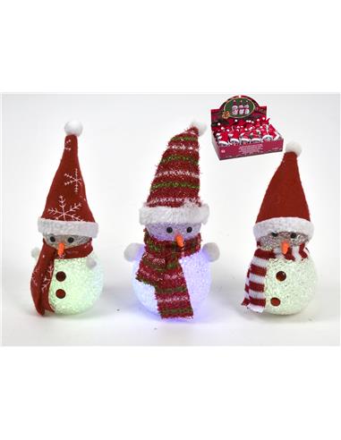 A MUÑECO NIEVE LED 69910