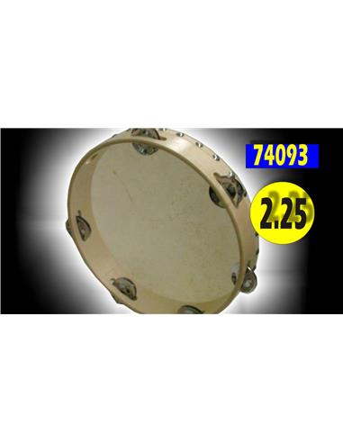 A PANDERETA PIEL CABRA 22 CM